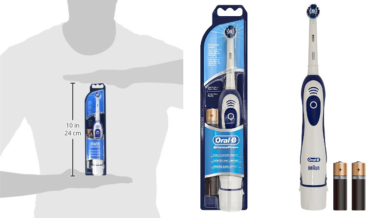 Oral B Battery Operated Toothbrush Banner