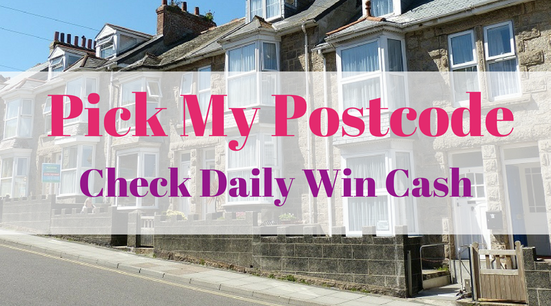 Pick My Postcode - Check Daily Win Cash