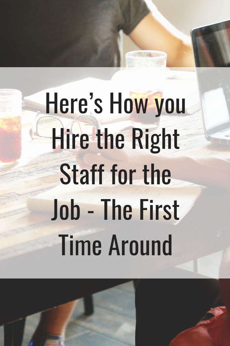 Here’s How you Hire the Right Staff for the Job- The First Time Around