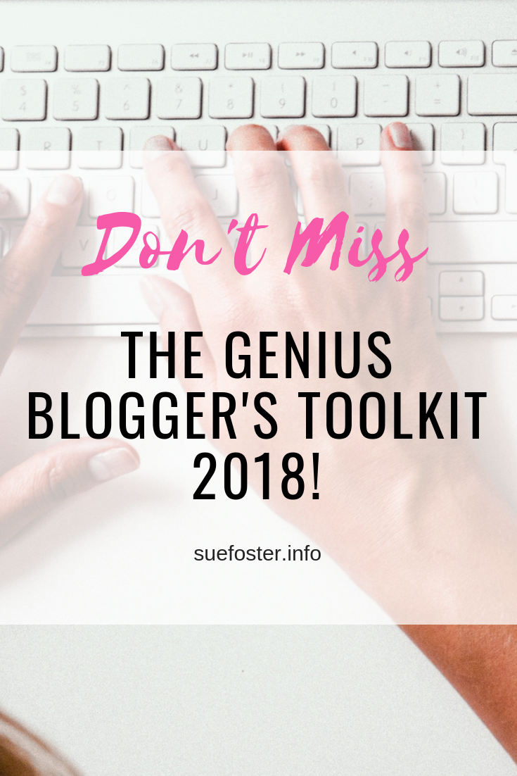 Don't Miss The Genius Blogger's Toolkit 2018!