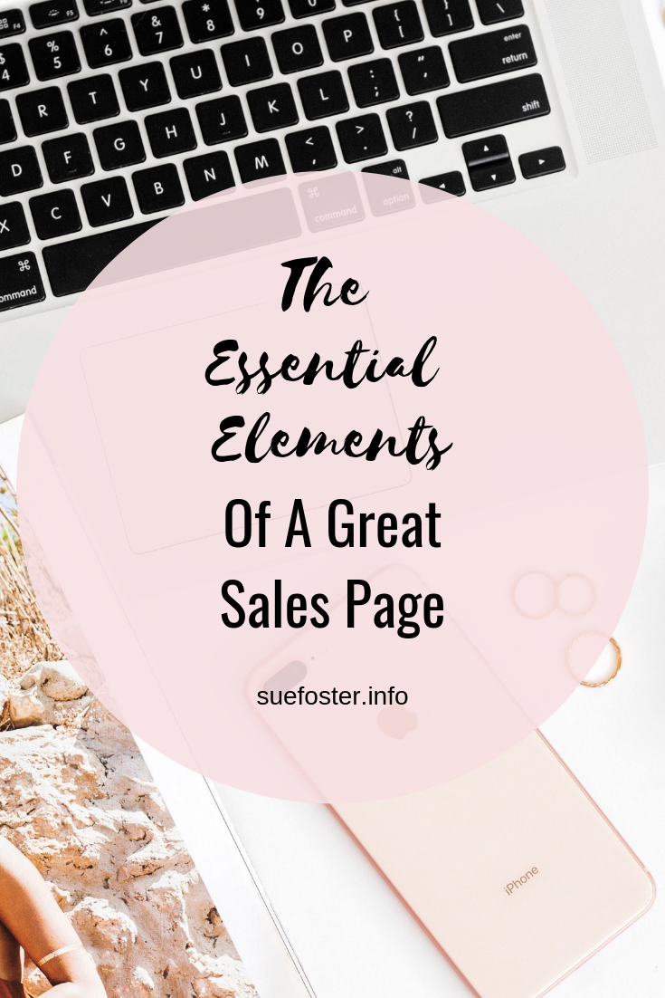 The Essential Elements Of A Great Sales Page