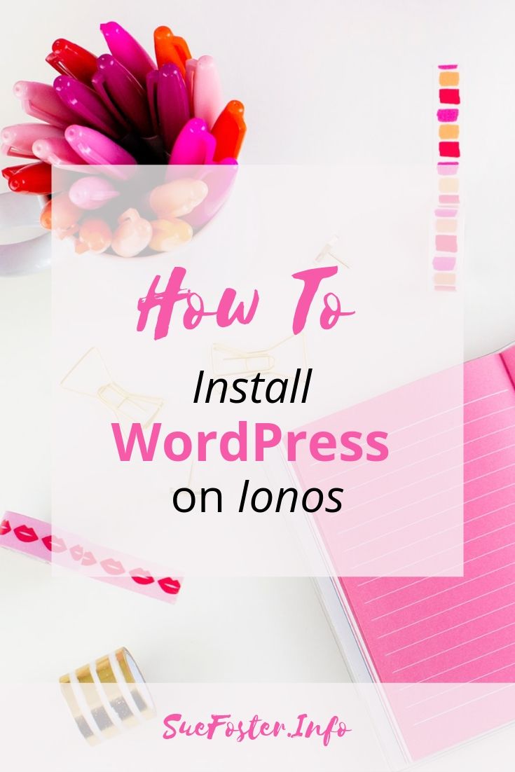 How to install WordPress on Ionos. Packages come with a free domain name and SSL certificate.