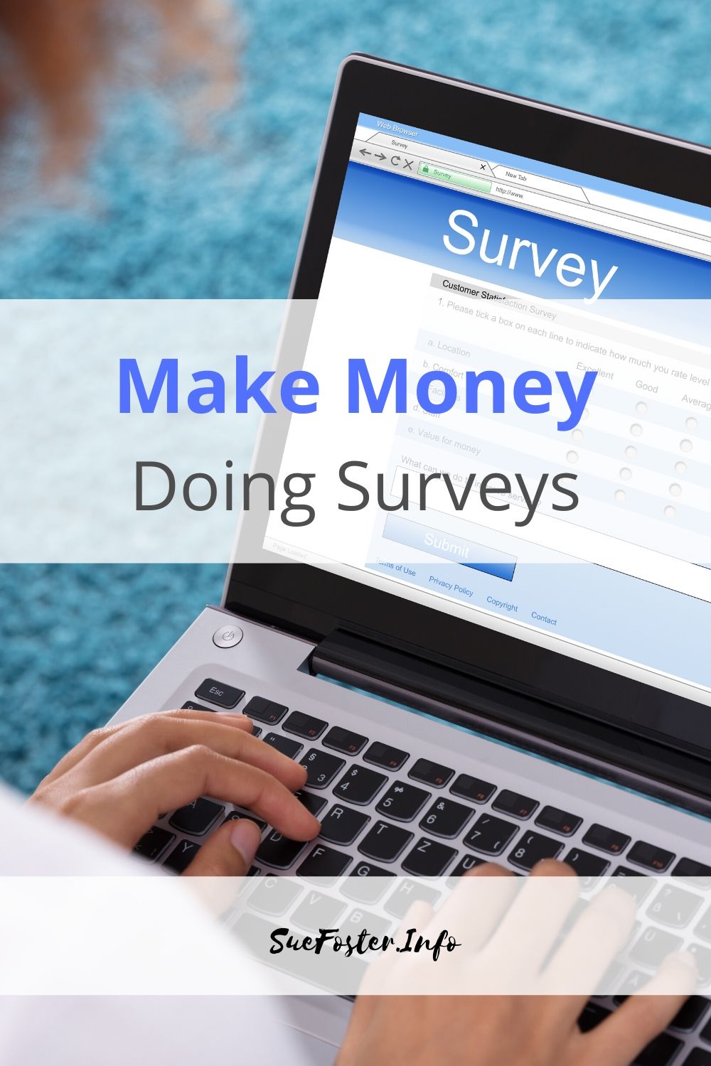 Make money doing surveys with Branded Surveys.