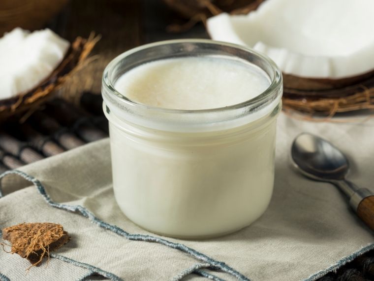 How to do oil pulling with coconut oil.