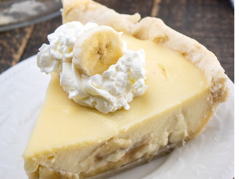 Creamy Banana Pie