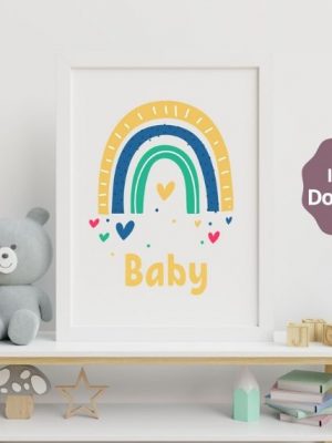 Rainbow Baby Printable