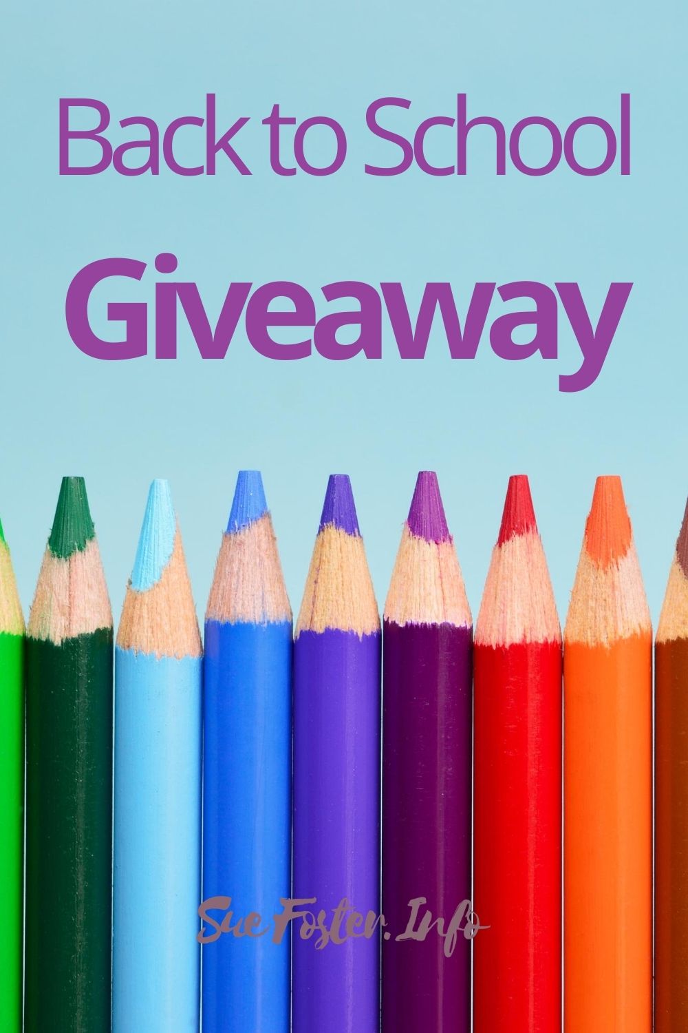 Back to school giveaway.