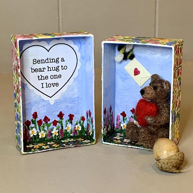 Needle-Felted-Valentines-Bear-in-a-box