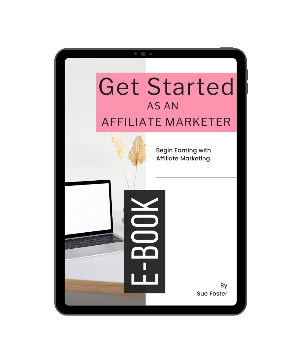 Get started as an affiliate marketer e-book.