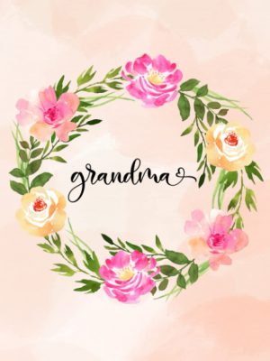 Grandma notebook