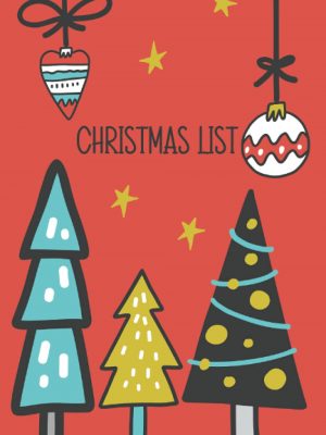 Christmas List Notebook