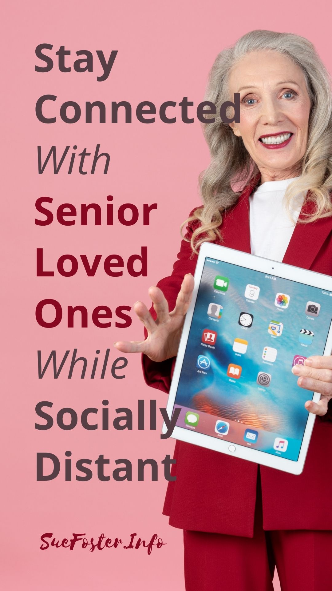 Here are ways to show your support to ageing loved ones while staying physically distant.