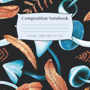 Mushroom Composition Notebook