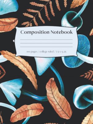 Mushroom Composition Notebook