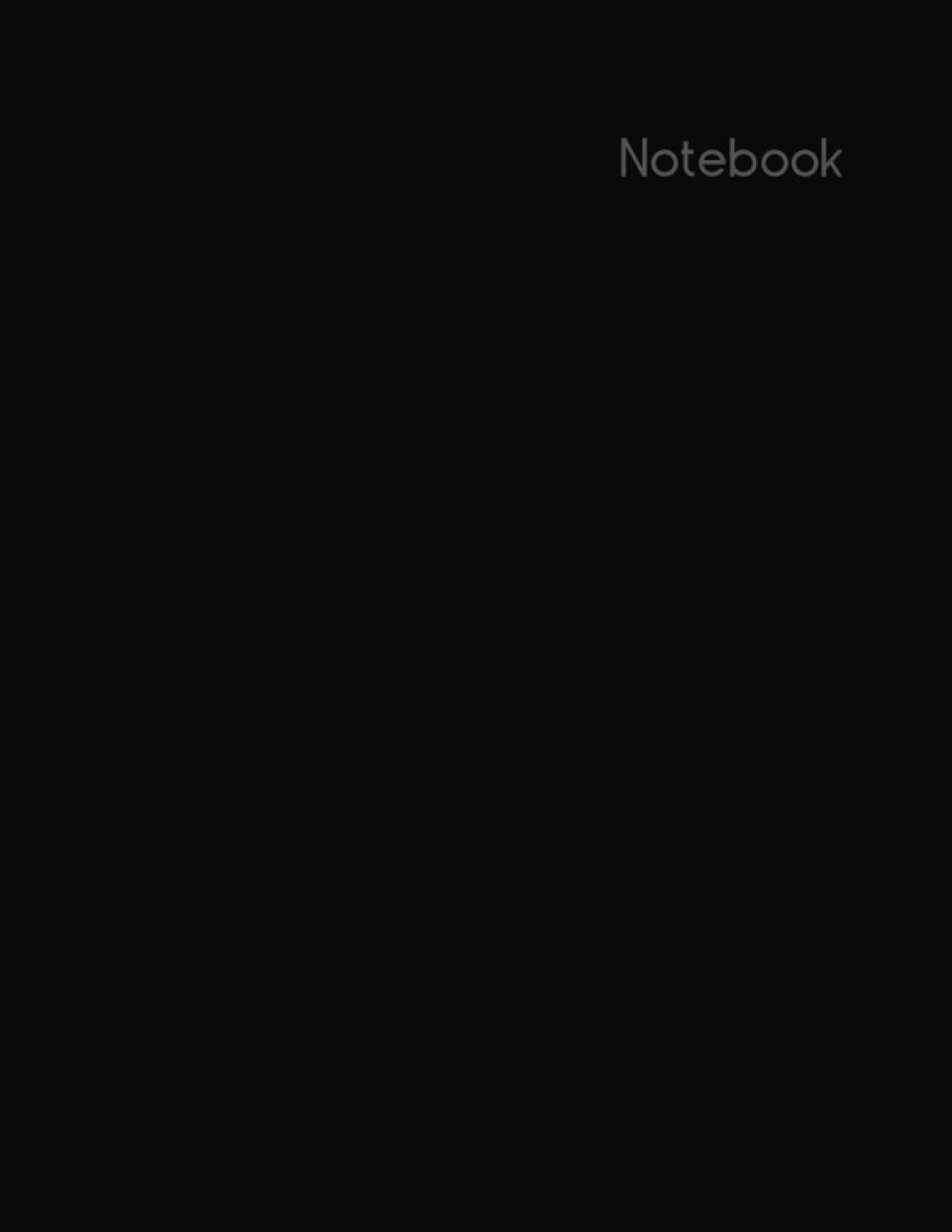 Black Unlined Minimalist Notebook | Sue Foster - Wellness, Lifestyle ...
