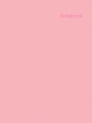 Pink Dot Grid Notebook
