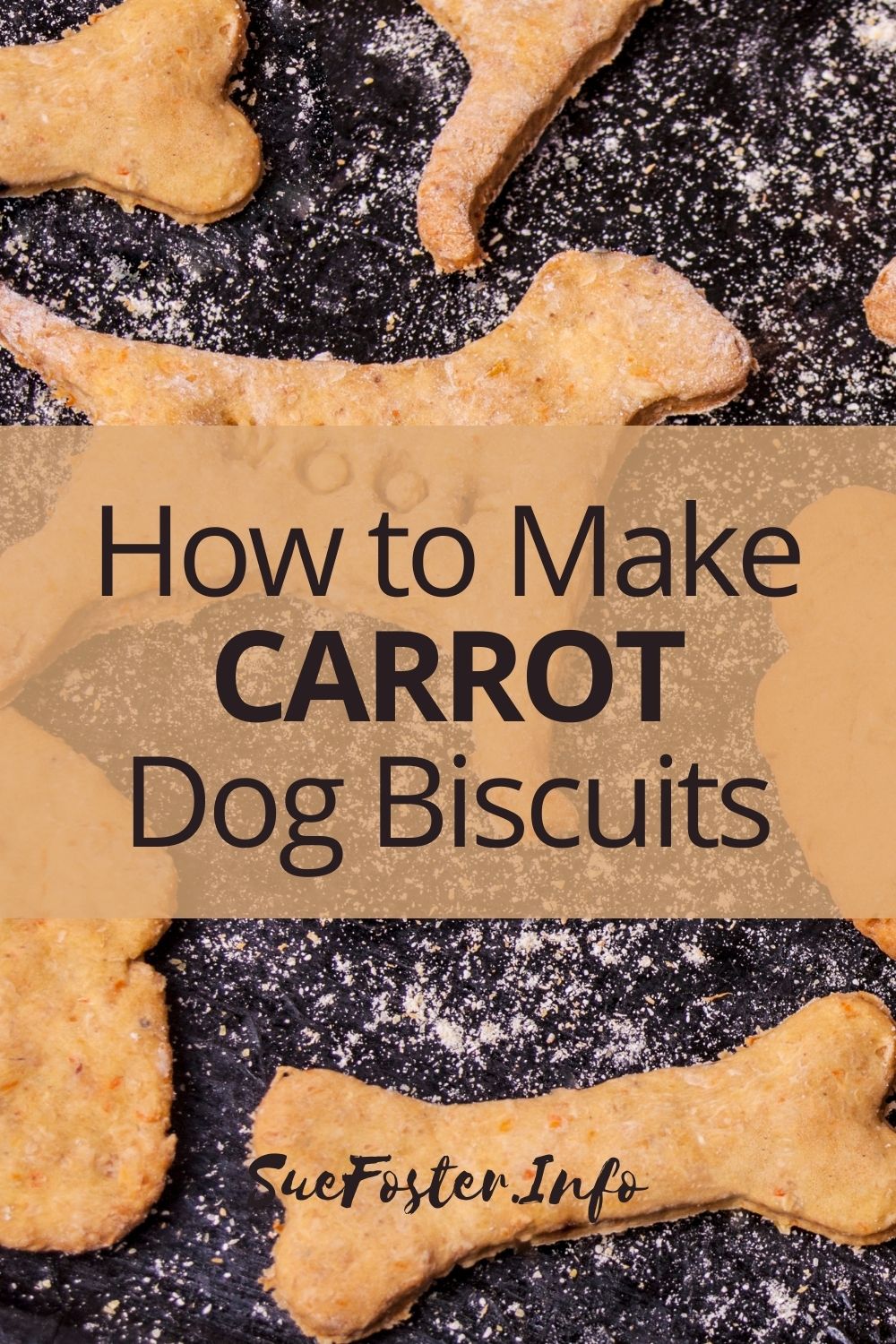 This simple recipe will show you how to make carrot dog biscuits that will keep your dog happy and healthy. 