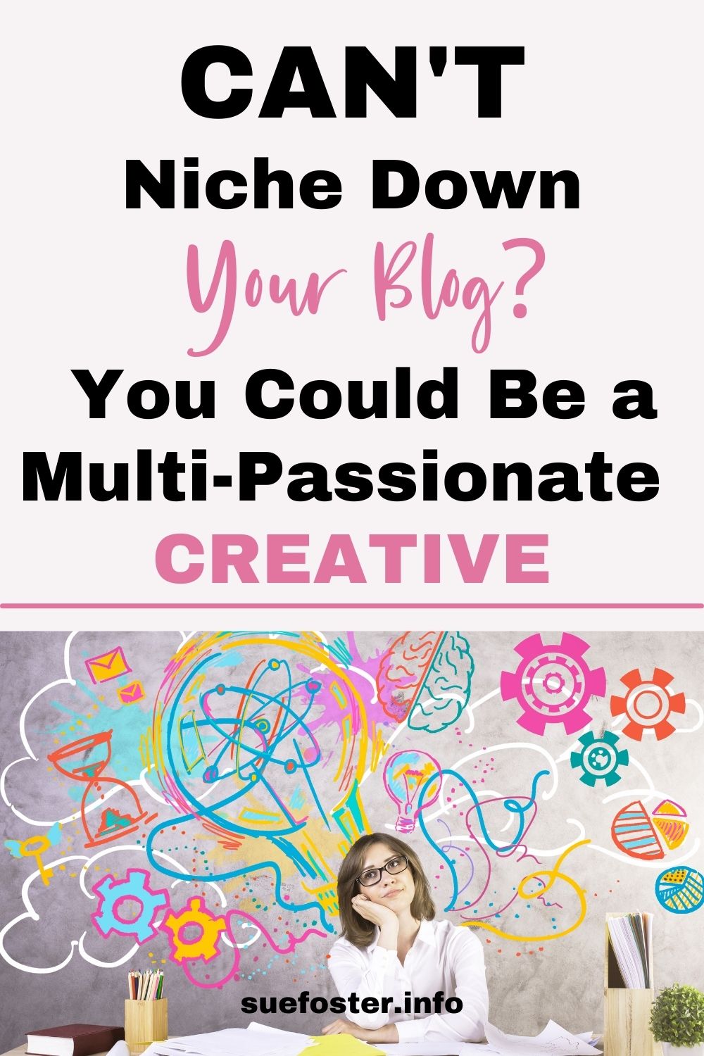 Niche-specific blogs are a great way to build a following and to stand out from the crowd. But what if you can't niche down?