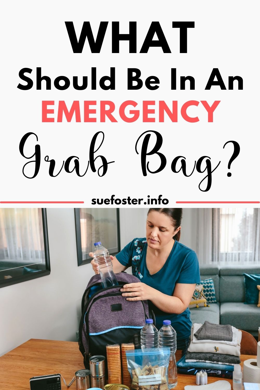 Emergency grab bags/bug out bags are designed to be used in emergencies. They are usually small and light enough to carry with you at all times, but, what should be in an emergency grab bag?