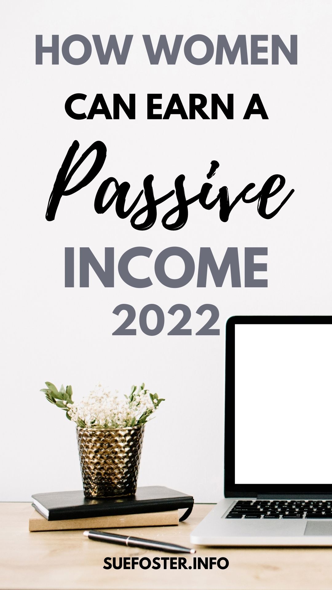 Women need to become financially independent by generating passive income so that they don't have to face any financial problems.