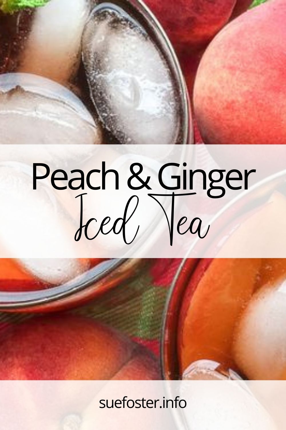 This refreshingly fruity peach and ginger iced tea is the perfect drink for the Summer months. Instant Pot Recipe!