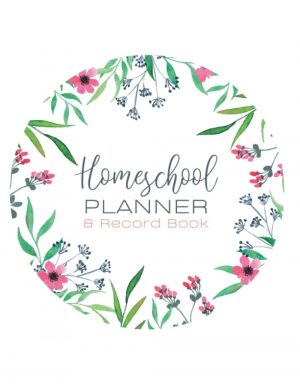 Homeschool Planner and Record Book Cover