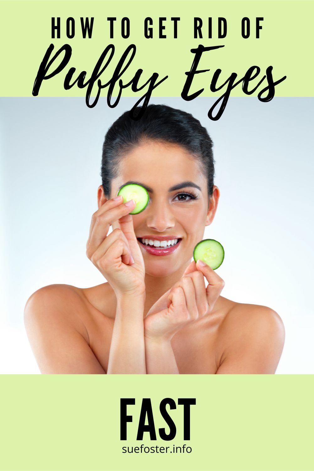 Let's look at a few ideas that help combat puffy eye bags without resorting to surgery!