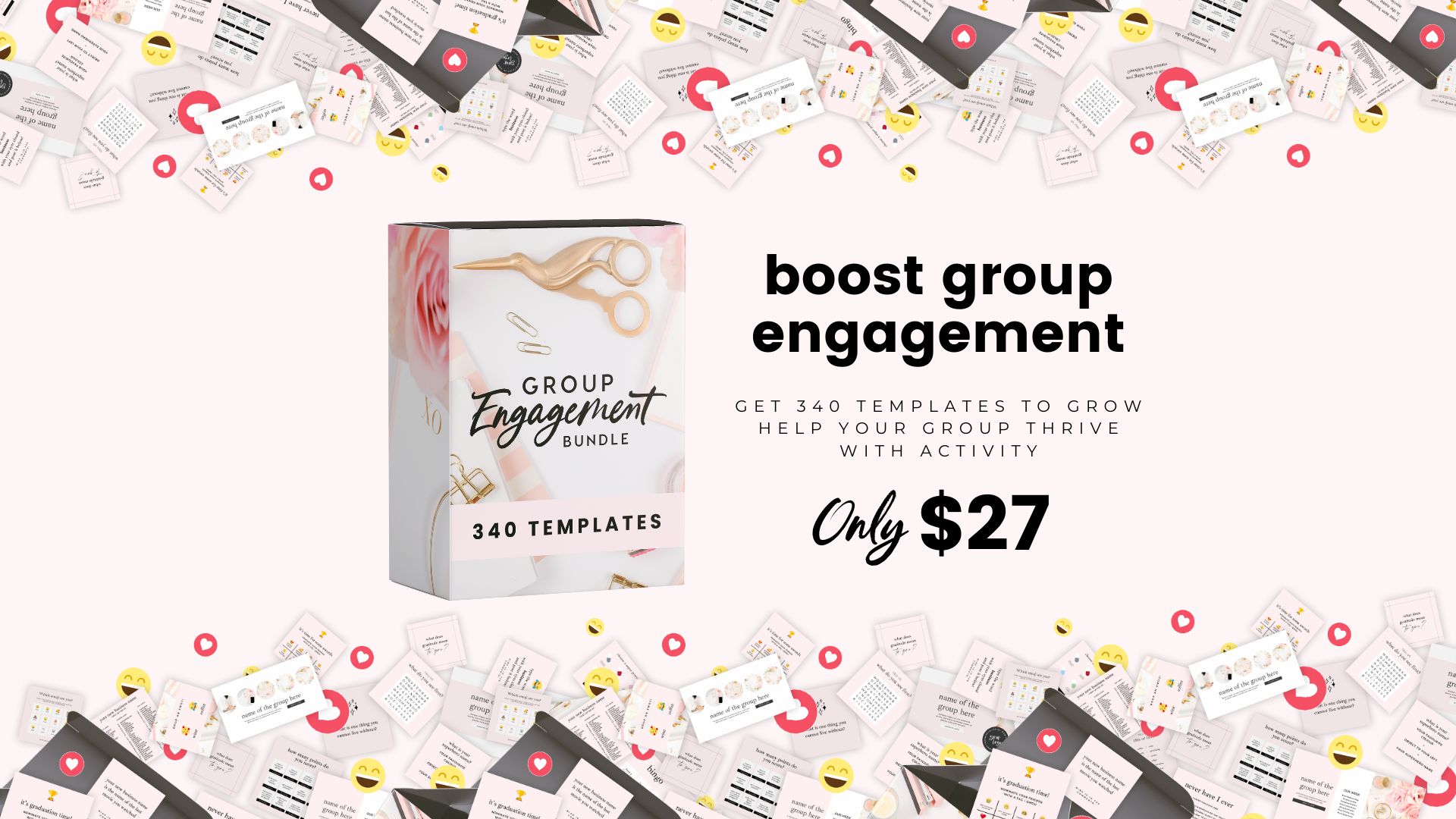 Copy of Engagement Facebook Group Banners