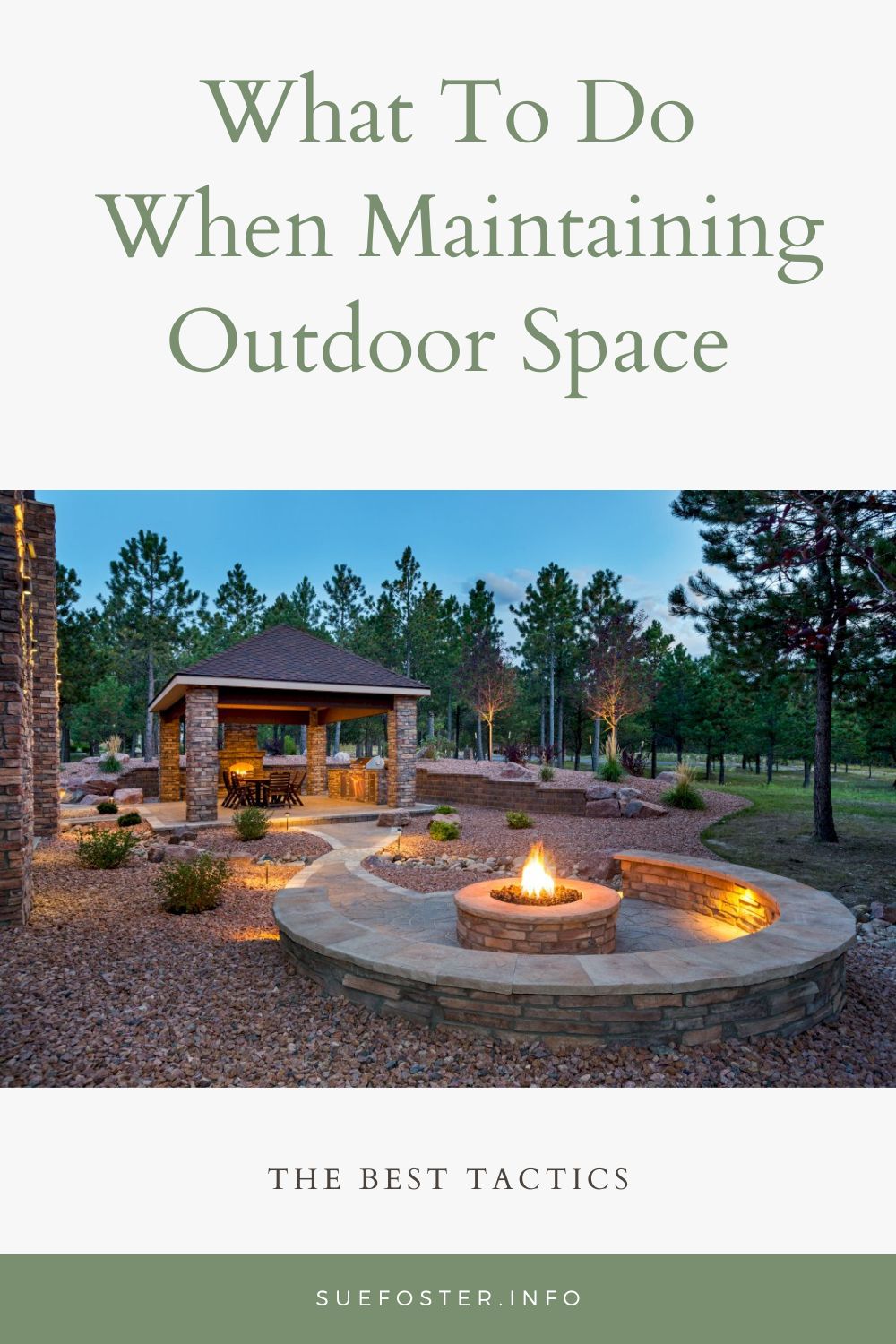 A well-designed outdoor space has plenty of benefits for an ideal home. Here are a few tips to ensure you maintain overall outdoor aesthetics.