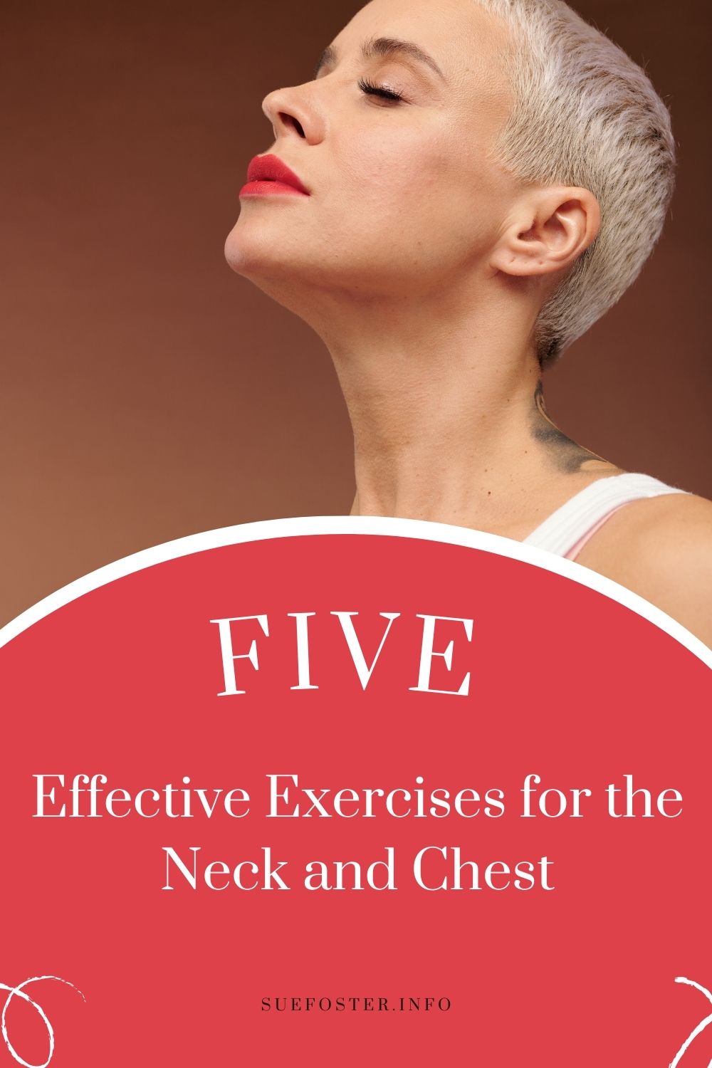 Try 5 effective exercises to combat crepey, loose skin on your neck and chest. Improve skin elasticity, tone, and regain your youthful appearance with these simple, at-home exercises. 