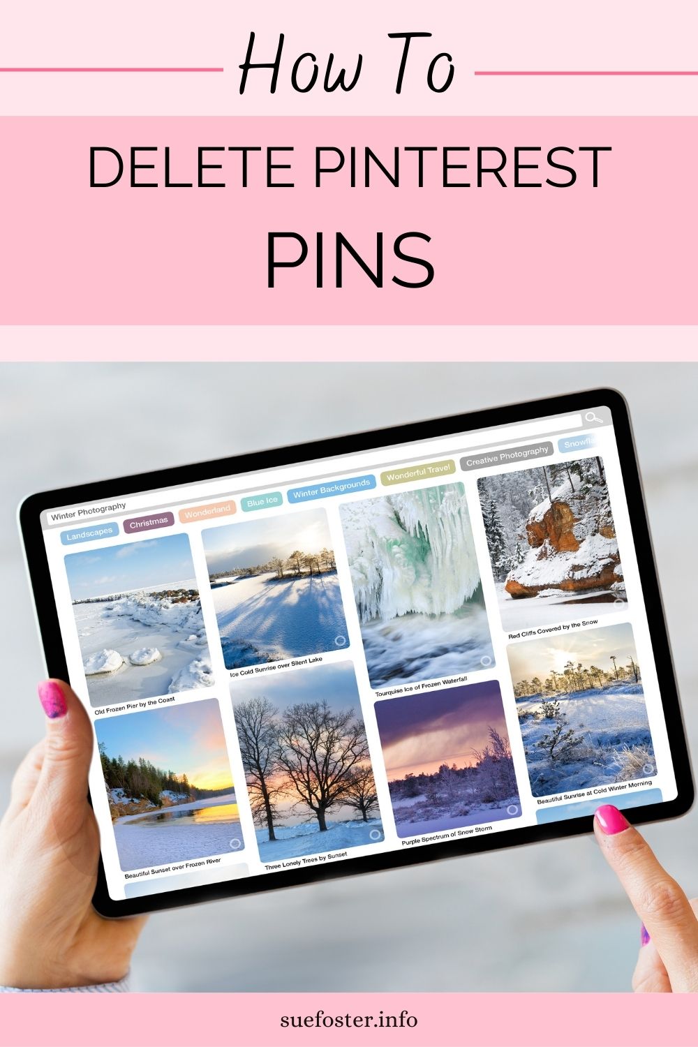 This post is a quick guide on how to delete Pinterest pins, for beginners who aren't that familiar with the platform, and shows how to delete pins individually and in bulk.