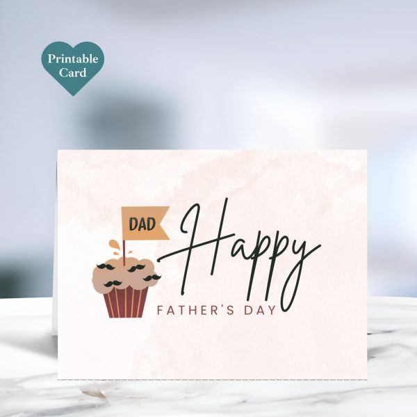 Printable Happy Father's Day Card