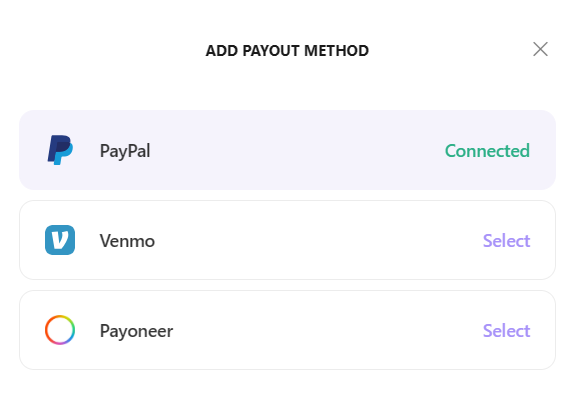 Benable-payment-methods