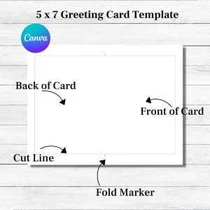 greeting card canva template