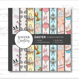 Easter scrapbook paper pad