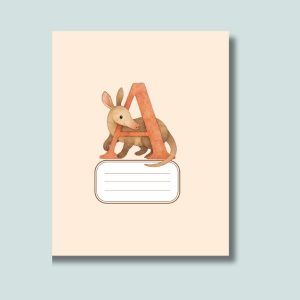 A – Wide Ruled Half Lined, Half Blank Exercise Book