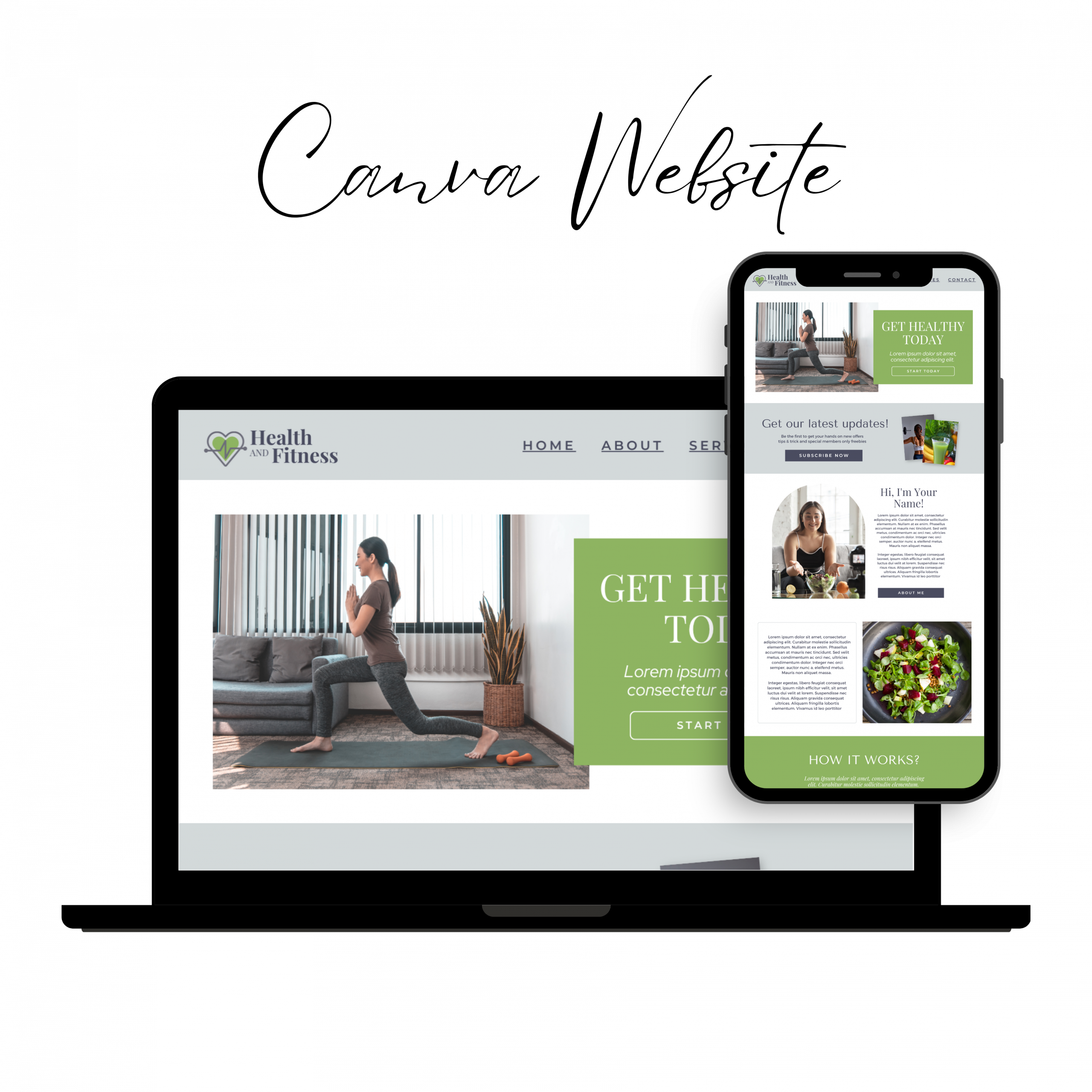 Health & Fitness Canva Website (3)