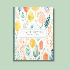 Home education planner cover