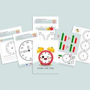 Learn the time printable activity pack