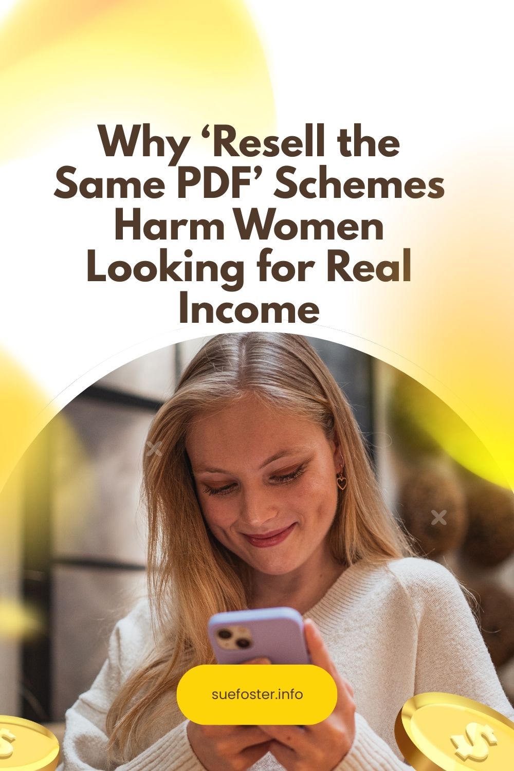 An honest explanation of why reselling the same PDF isn’t a real business, how circular sales models work, and why most people lose money.