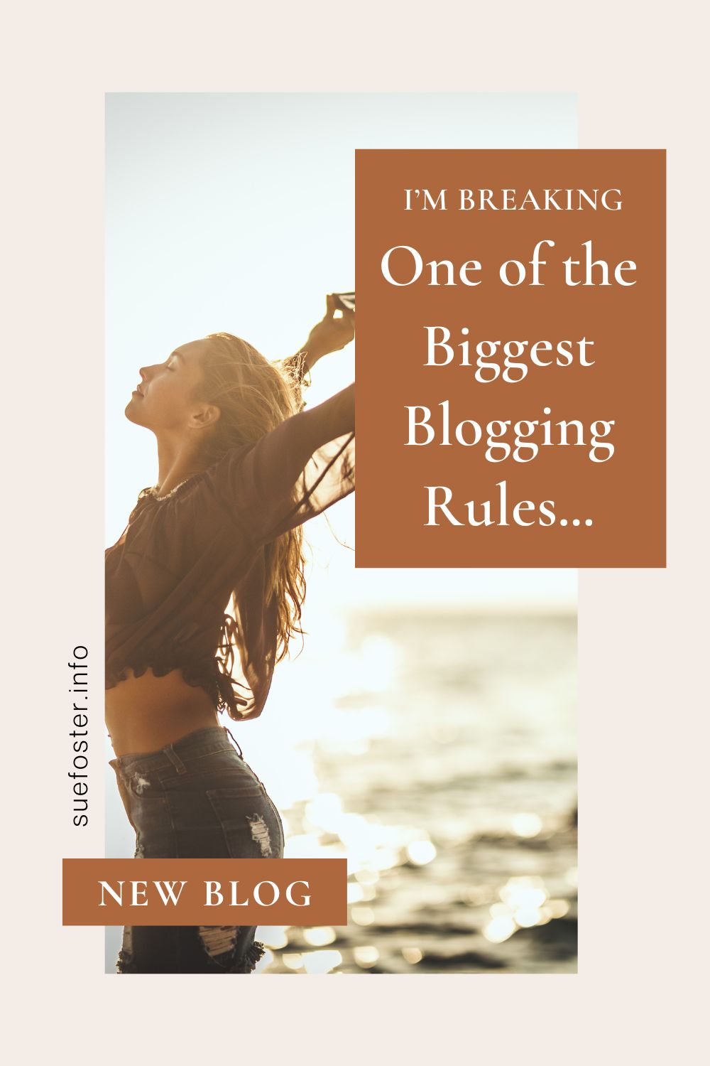 I'm Breaking One of the Biggest Blogging Rules...